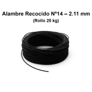 Alambre Recocido Nº14 - 2.11mm (Rollo 25kg)