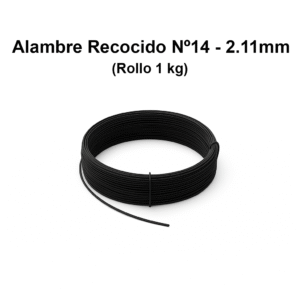 Alambre Recocido Nº14 - 2.11mm (Rollo 1 kg)