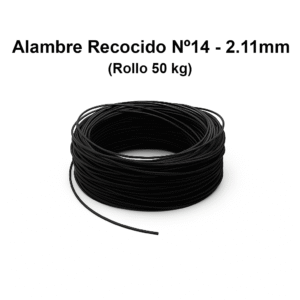 Alambre Recocido Nº14 - 2.11mm (Rollo 50kg)